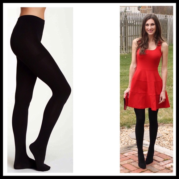 BLACK TIGHTS MICROFIBER OPAQUE A2C - Picture 4 of 7